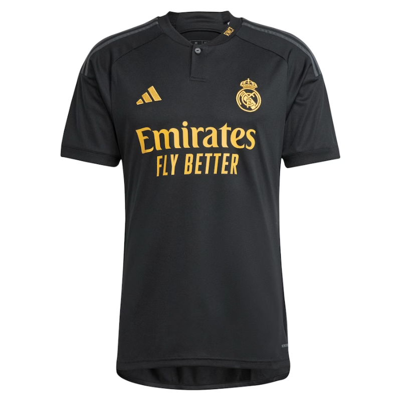 Eduardo Camavinga Real Madrid Adidas 2023/24 Third Player Jersey - Black