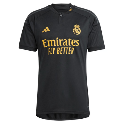 Eduardo Camavinga Real Madrid Adidas 2023/24 Third Player Jersey - Black