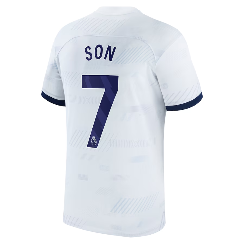 Son Heung-min Tottenham Hotspur Home 2023/24 Player Jersey - White