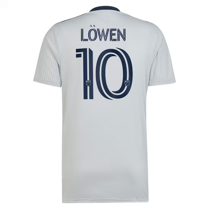 St. Louis City SC Eduard Löwen Shirt 2023/24 Player Jersey - Gray