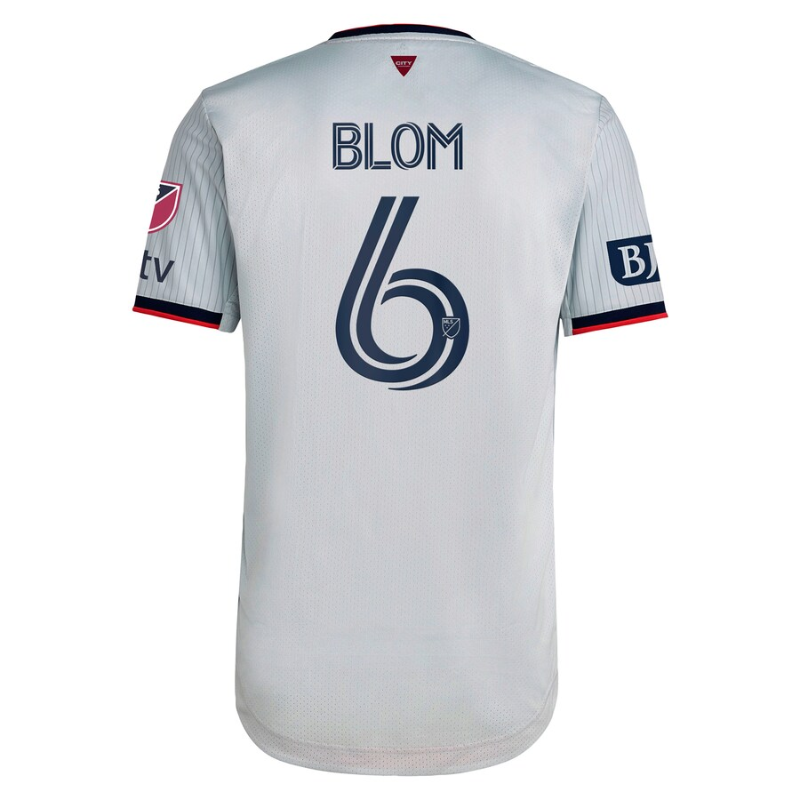 St. Louis City SC Njabulo Blom Shirt 2023/24 Player Jersey - Gray