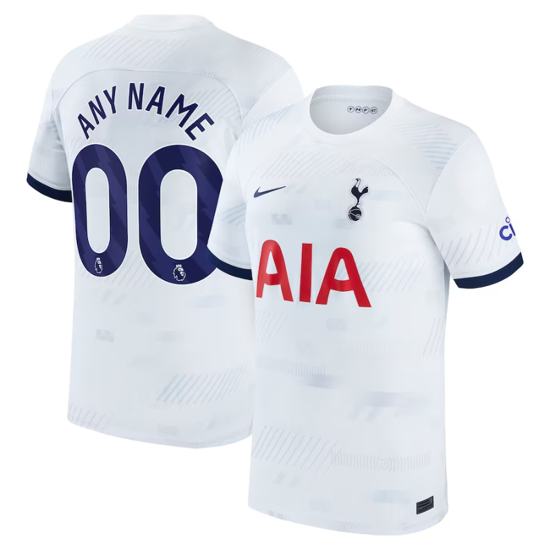 Tottenham Hotspur Home Shirt 2023/24 Custom Jersey - White