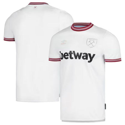 West Ham United Shirt 2023/24 Away Custom Jersey - White