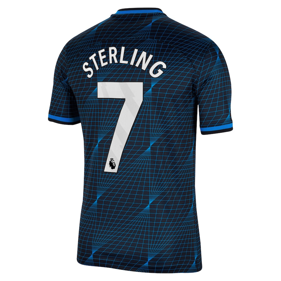 Raheem Sterling Chelsea Nike 2023/24 Away Stadium  Player Jersey - Navy