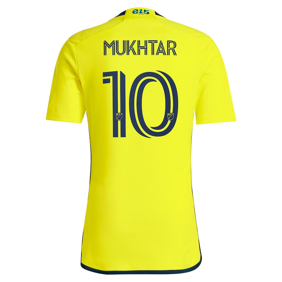 Hany Mukhtar Nashville SC adidas 2024 The 615 Kit  Player Jersey - Yellow