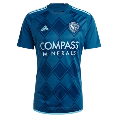 Sporting Kansas City adidas 2024 Diamonds Our Forever  Custom Jersey – Navy