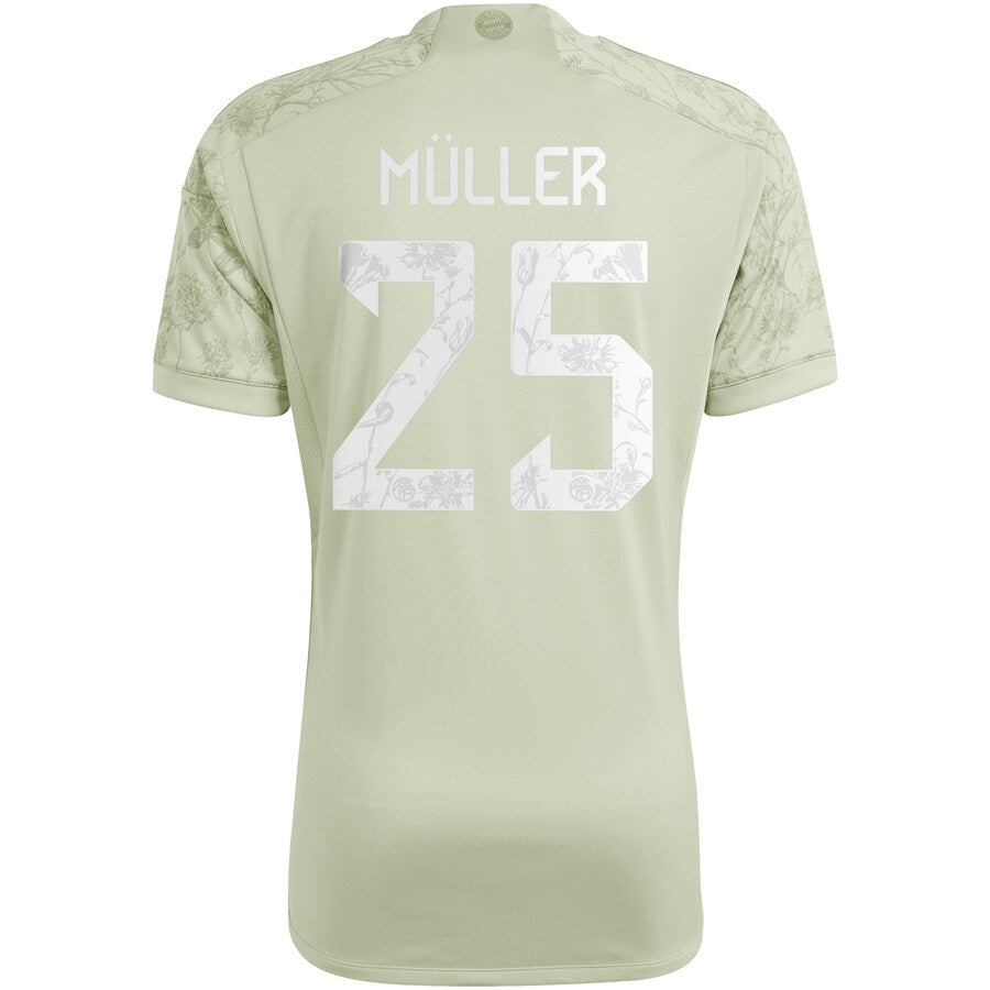 Thomas Müller Bayern Munich adidas 2023/24 Oktoberfest Player Jersey - Green