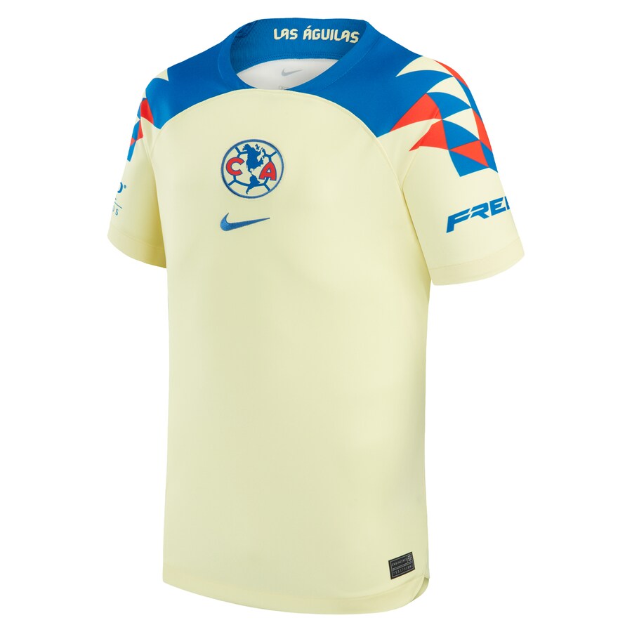 Álvaro Fidalgo Club America Nike  Home 2023/24  Jersey - Yellow