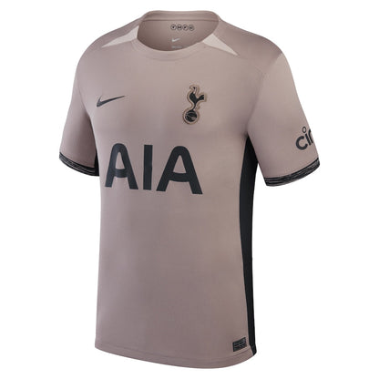 Tottenham Hotspur Nike  2023/24 Third Stadium  Custom Jersey – Tan