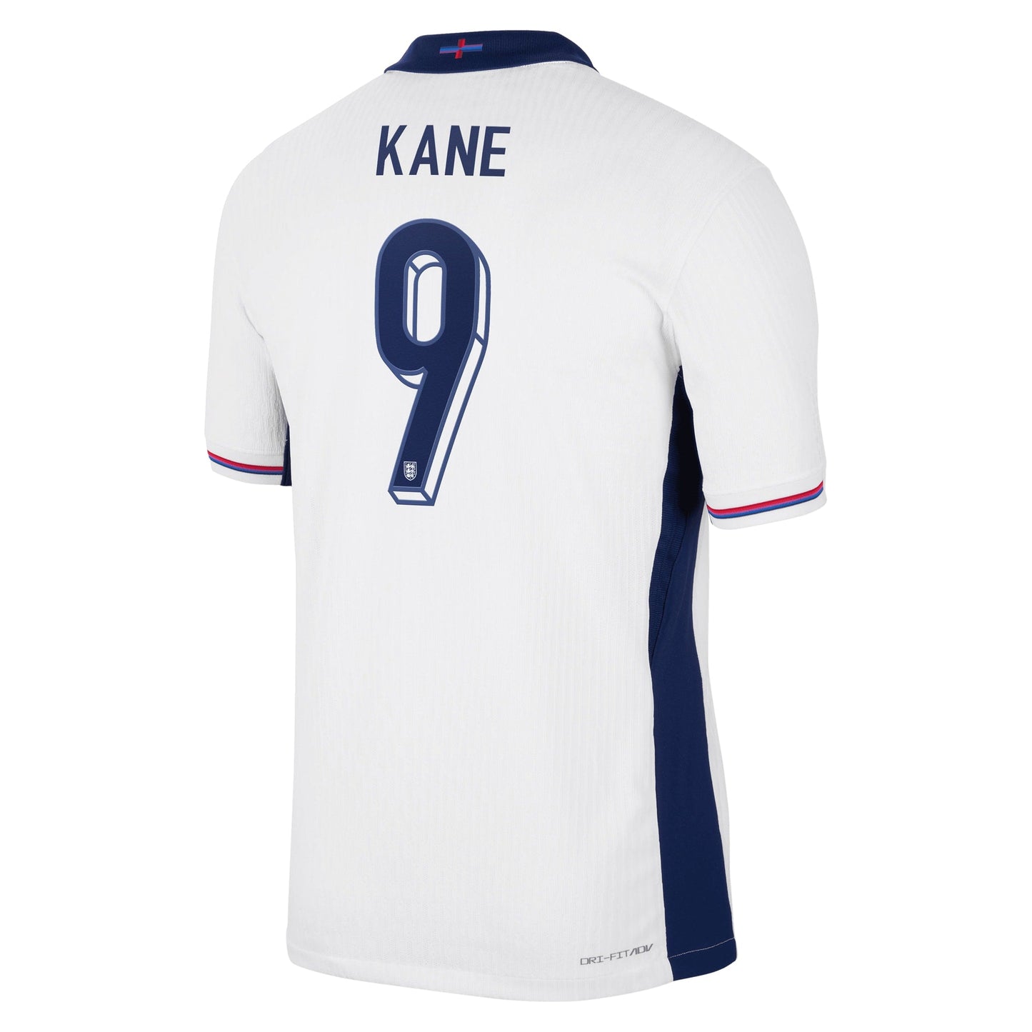 England Nike Dri Fit Adv Home Match Shirt 2024 with Kane 9 printing Jersey