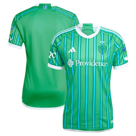 Seattle Sounders FC adidas 2024 The Anniversary Kit Authentic Jersey – Green