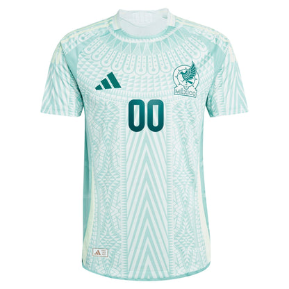 Mexico National Team adidas 2024 Away Custom Jersey - Green