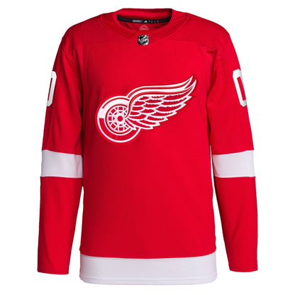 Detroit Red Wings adidas Home Primegreen Custom Jersey - Red