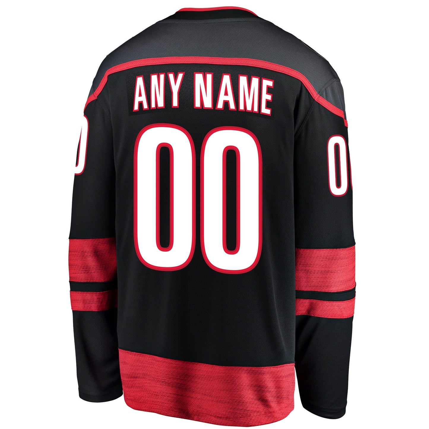 Carolina Hurricanes Fanatics Home Breakaway Custom Jersey - Black