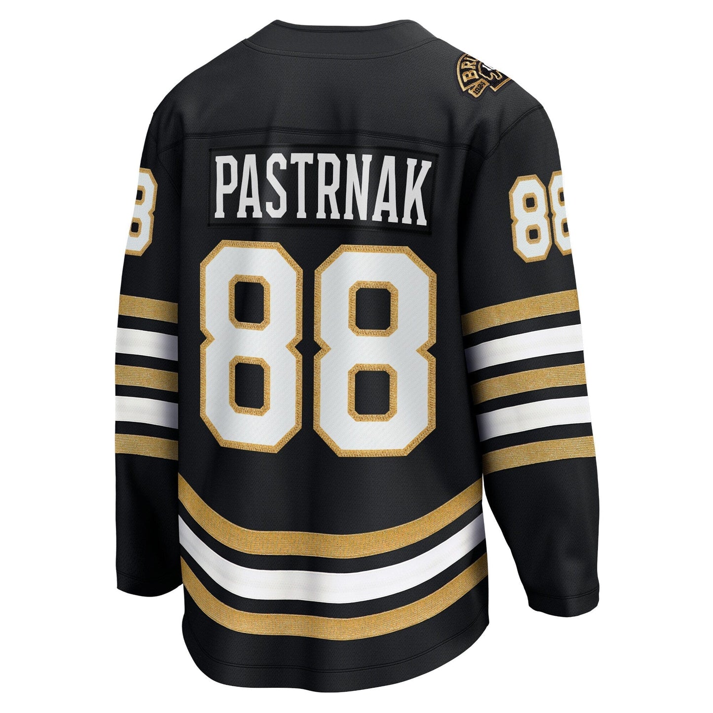 Fanatics David Pastrnak Black Boston Bruins 100th Anniversary Premier Breakaway Player Jersey