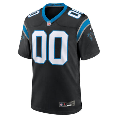 Carolina Panthers Nike Custom Game Jersey - Black