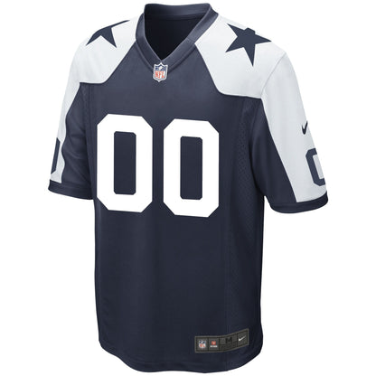 Dallas Cowboys Nike Alternate Custom Game Jersey - Navy