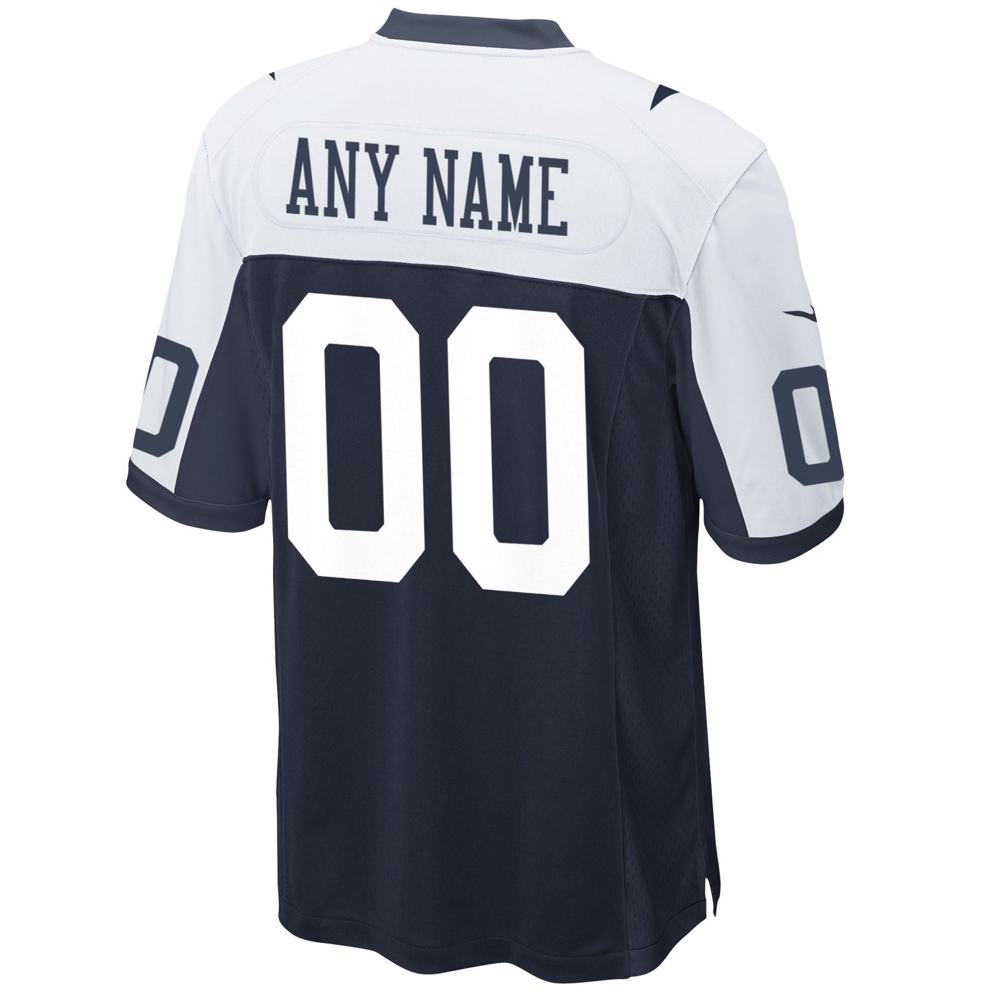 Dallas Cowboys Nike Alternate Custom Game Jersey - Navy