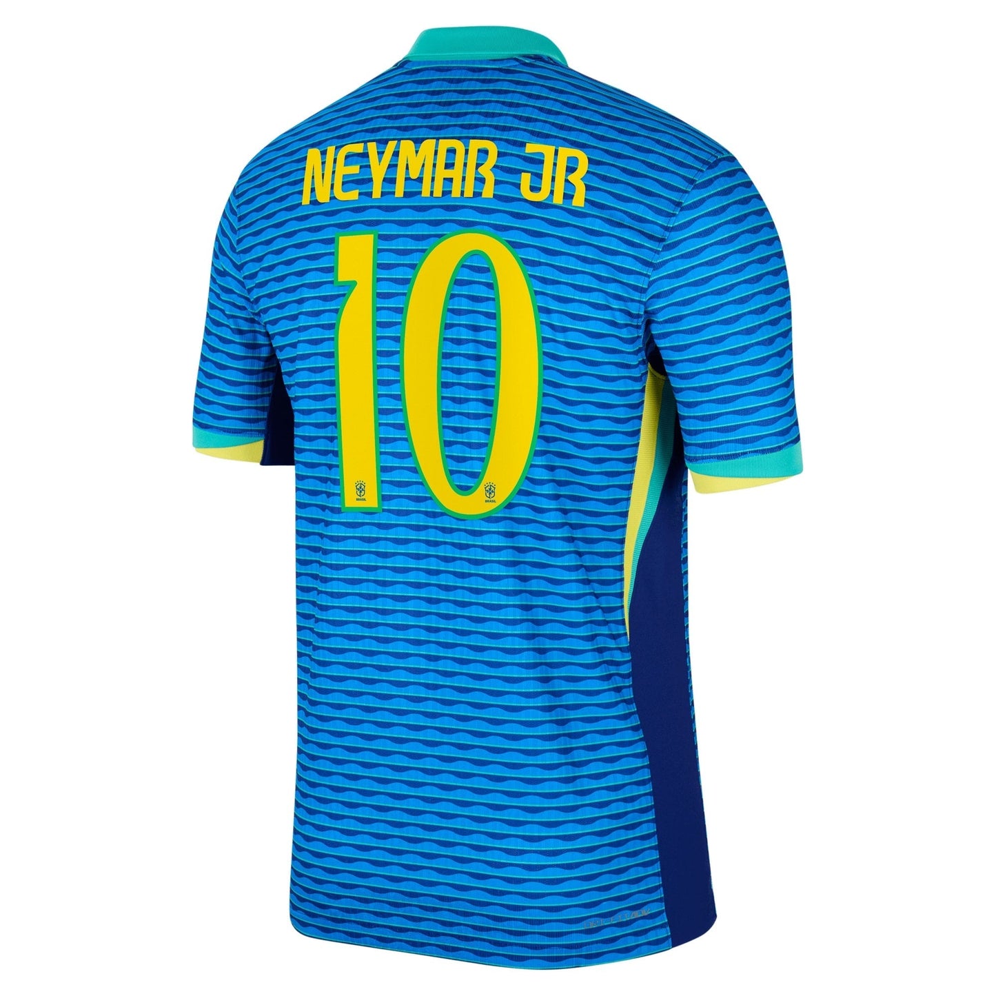 Neymar Jr. Brazil National Team Nike 2024 Away Match Player Jersey – Blue