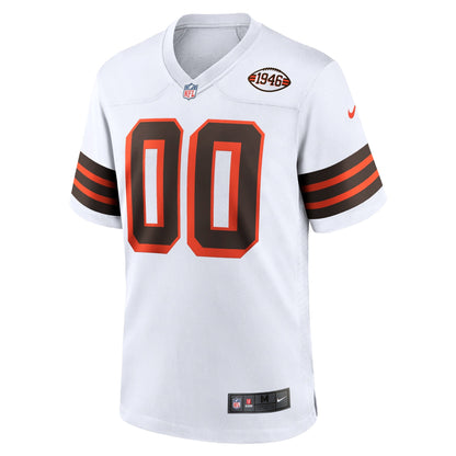 Cleveland Browns Nike 1946 Collection Alternate Custom Jersey - White