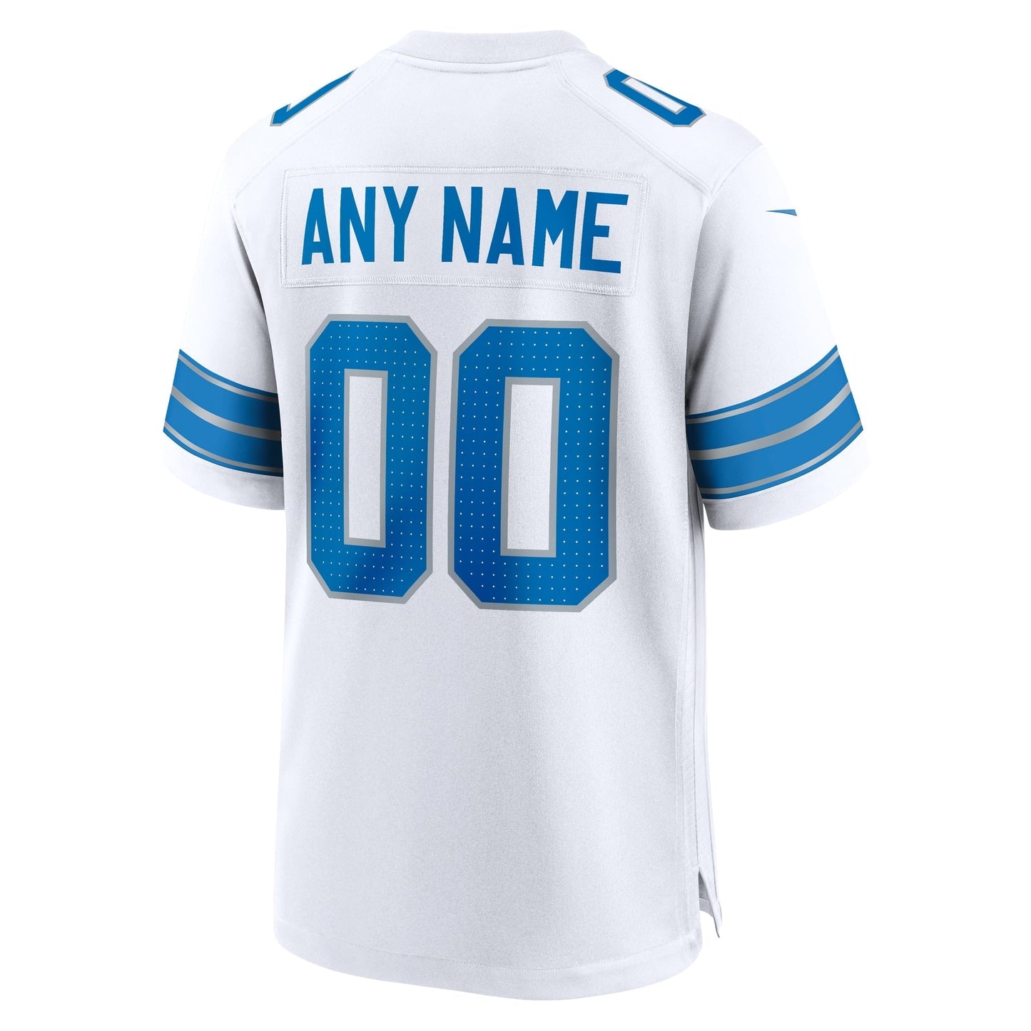 Detroit Lions Nike Custom Game Jersey - White