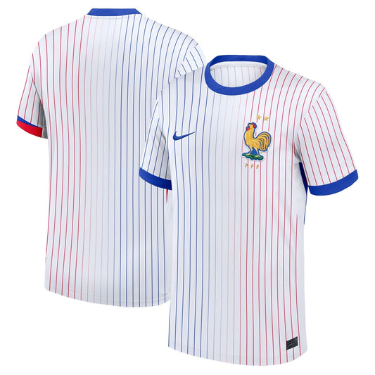 France National Team Nike 2024 Away Custom Jersey - White