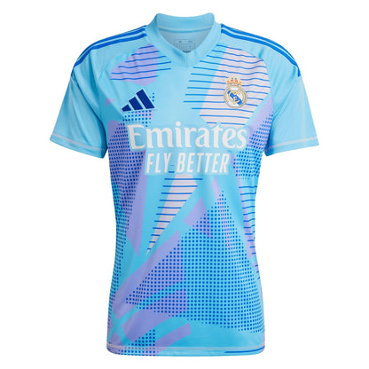 Real Madrid adidas Home Goalkeeper2024-25 Custom Jersey - Blue