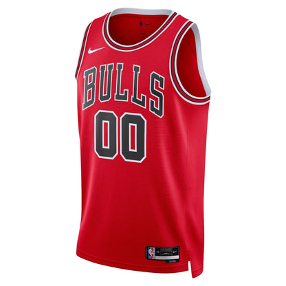 Chicago Bulls Nike Unisex Swingman Custom Jersey Red - Icon Edition