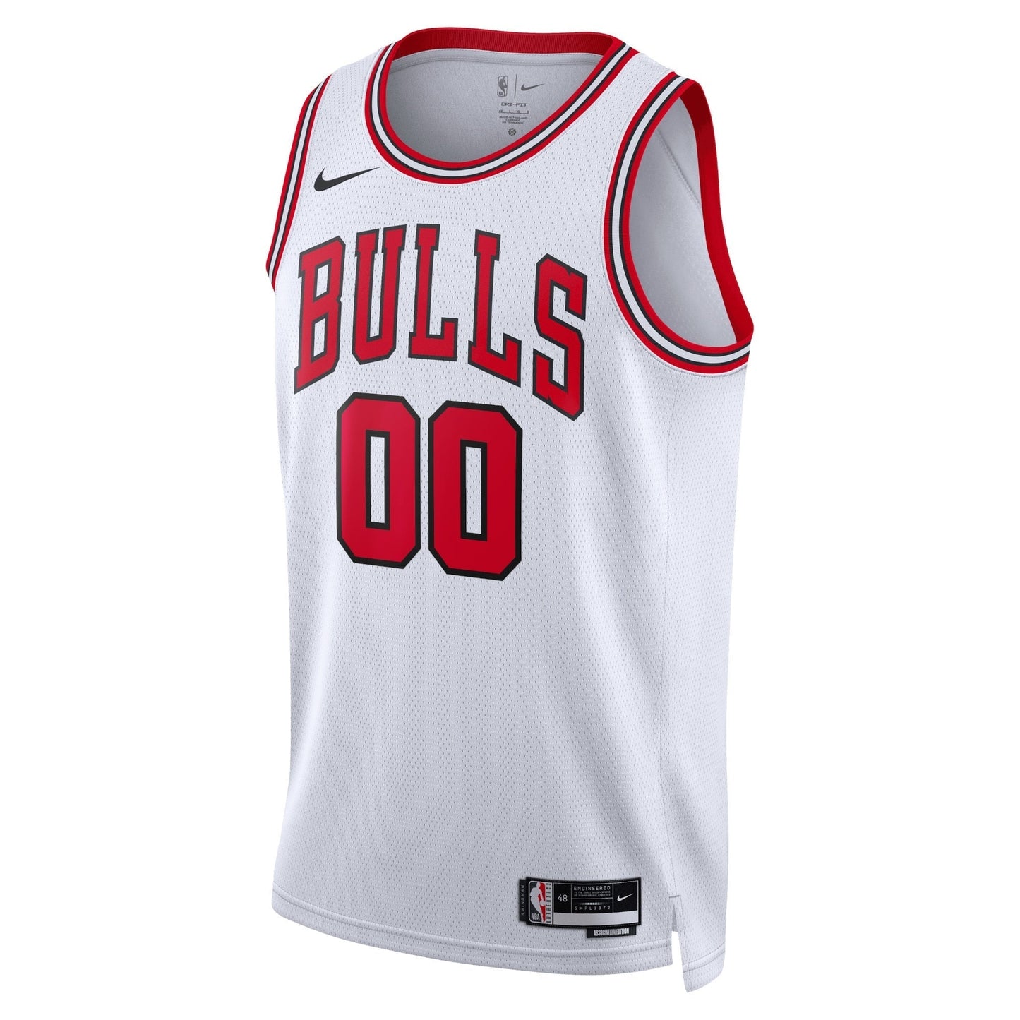 Chicago Bulls Nike Unisex Swingman Custom Jersey White - Association Edition